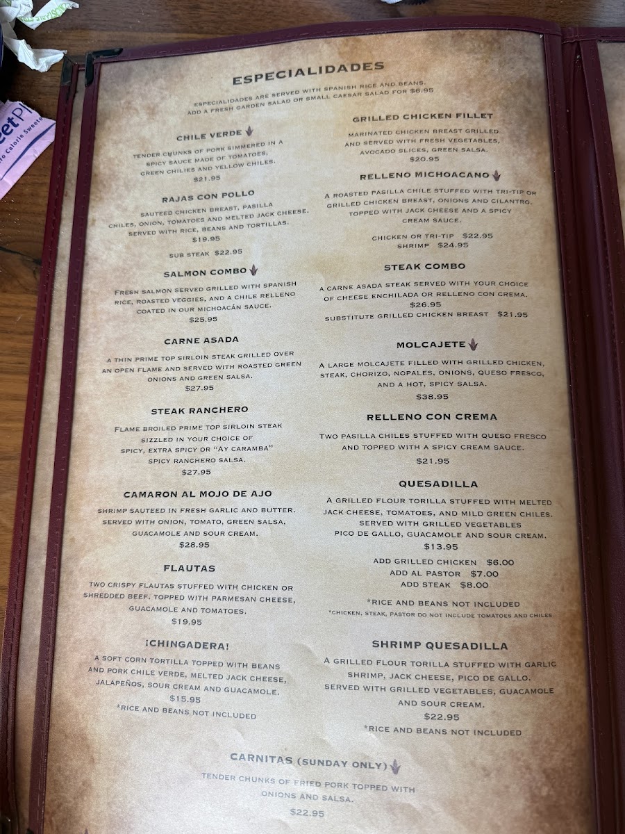 Menu Delgado's Mexican Restaurant-3