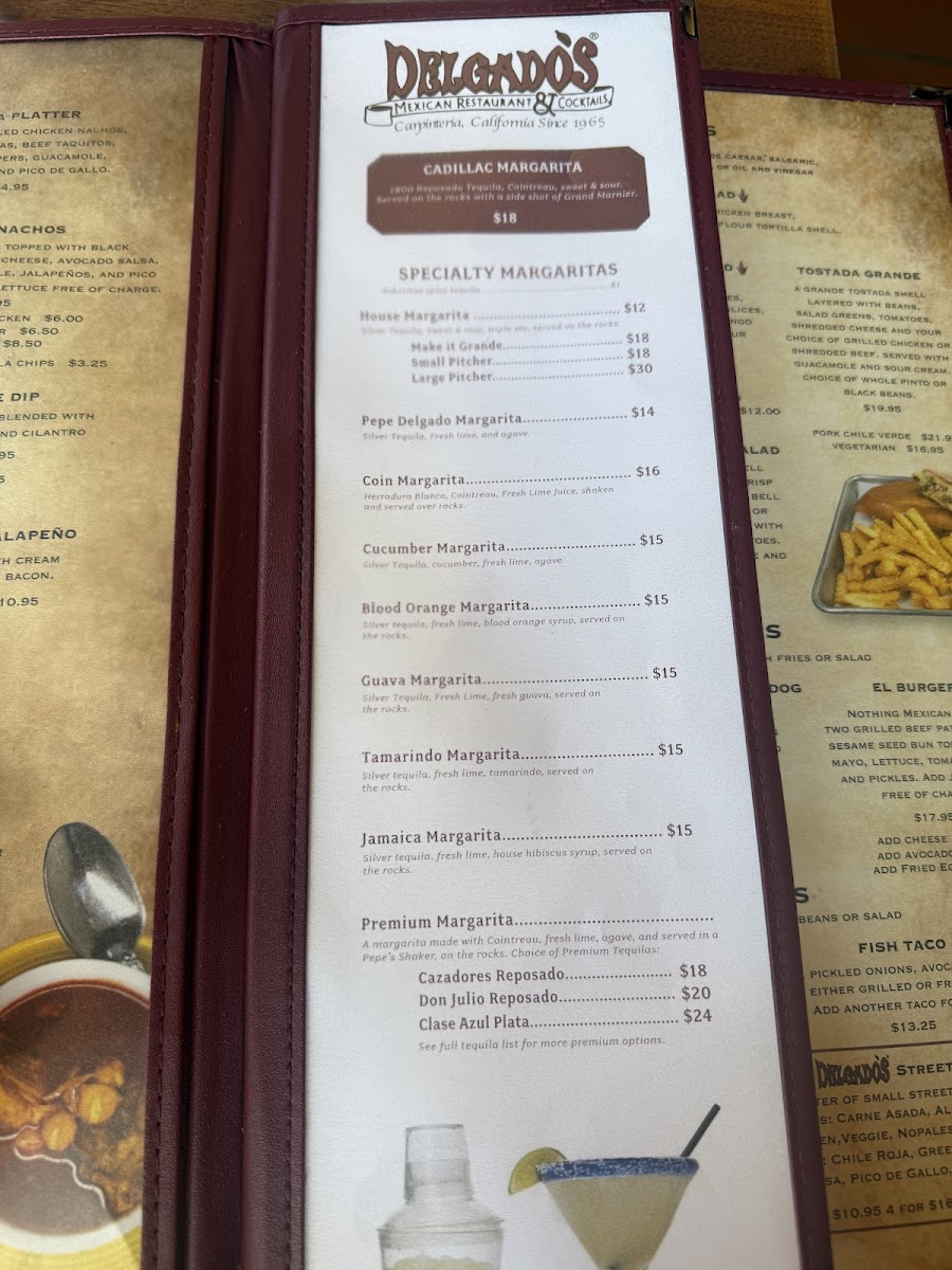Menu Delgado's Mexican Restaurant-9